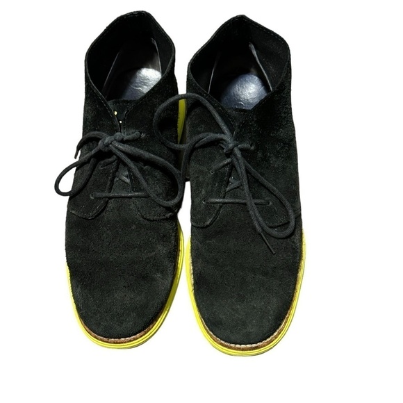 Cole Haan Lunargrand Chukka Boot Black with Yellow Trim Size 8 main image 5
